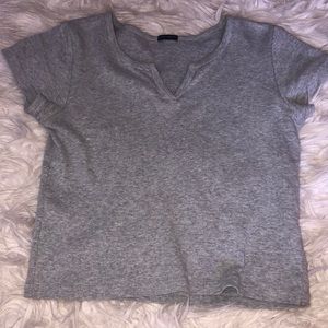 brandy melville grey shirt